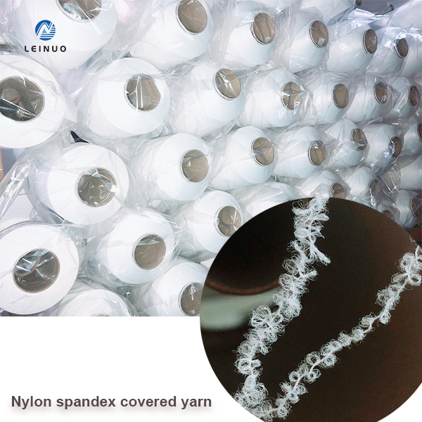 Spandex Bo Yarn pẹlu ọra (Twisted) fun wiwun